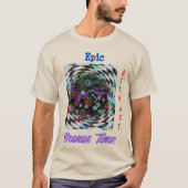 Fluisteren van de blik van het universum t-shirt (Voorkant)