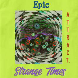 Fluisteren van de blik van het universum t-shirt