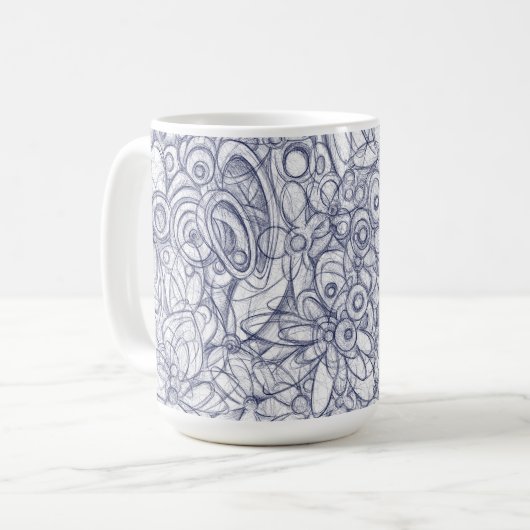 Fluisteren van de eeuwigheid koffiemok (Voorkant links)