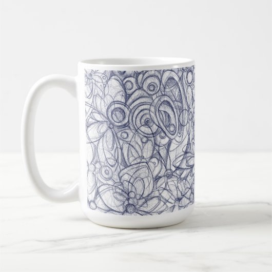 Fluisteren van de eeuwigheid koffiemok (Links)