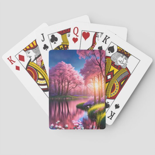 Fluisteren van de Emerald Banks Pokerkaarten (Achterkant)