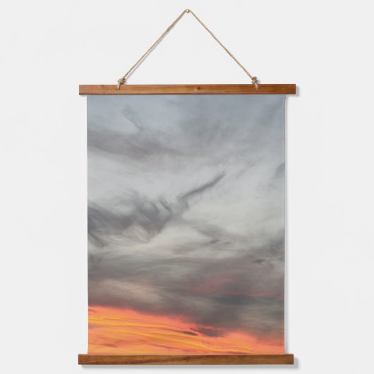 Fluisteren van de hemel hangend wandkleed (Voorkant)