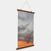 Fluisteren van de hemel hangend wandkleed (Gebogen)