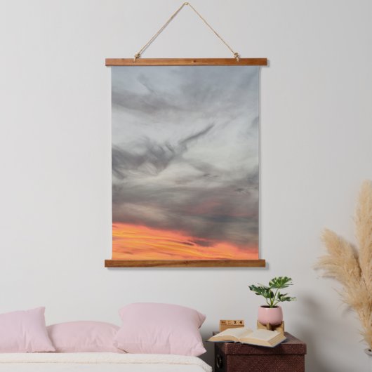 Fluisteren van de hemel hangend wandkleed (Slaapkamer)