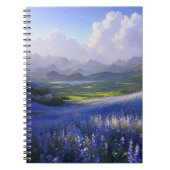 Fluisteren van de Paarse Vallei Notitieboek (Voorkant)