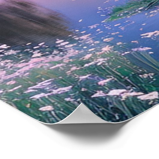 Fluisteren van de rustige avond poster (Hoek)