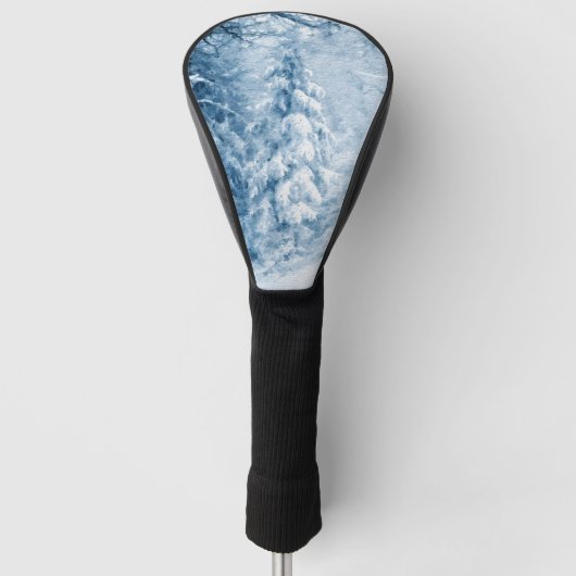 Fluisteren van de winter golfheadcover (Voorkant)