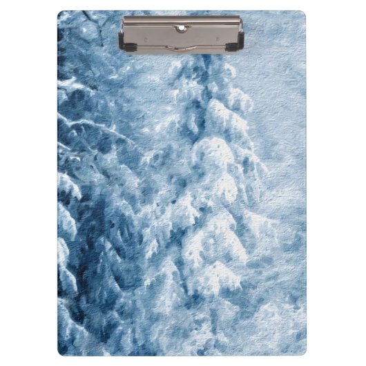 Fluisteren van de winter klembord (Voorkant)