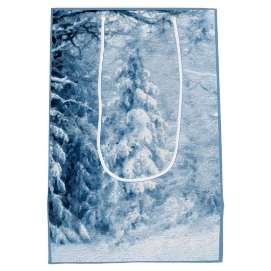 Fluisteren van de winter medium cadeauzakje (Achterkant)