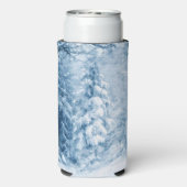 Fluisteren van de winter seltzer blikjeskoeler (Seltzer Achterkant)