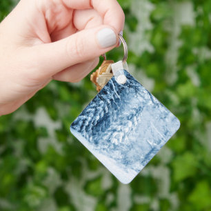 Fluisteren van de winter sleutelhanger