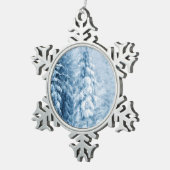 Fluisteren van de winter tin sneeuwvlok ornament (Rechts)