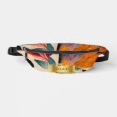 Fluisteren van Herfst Floral Heuptasje (Voorkant)
