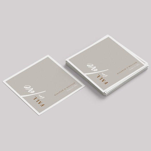 Fluisteren van Herfst: Modern Script Typografie Br Servet