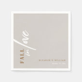 Fluisteren van Herfst: Modern Script Typografie Br Servet (Voorkant)