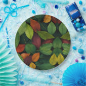 Fluisteren van herfst "Papieren Bord" Leafs Papieren Bordje (Feest)