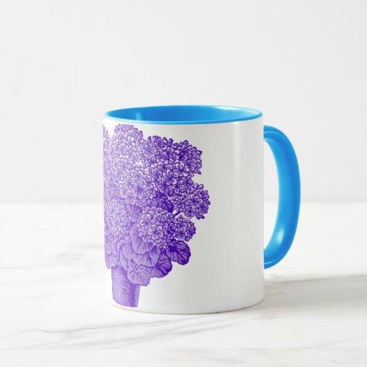 Fluisteren van het bladerdak mok (Voorkant rechts)