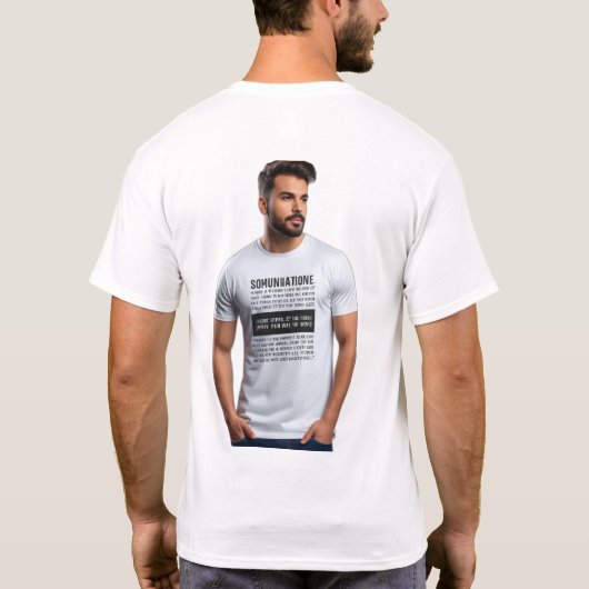 Fluisteren van het hart t-shirt (Achterkant)