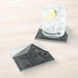 Fluisteren van het verleden glazen onderzetter