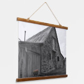 Fluisteren van het verleden hangend wandkleed (Gebogen)