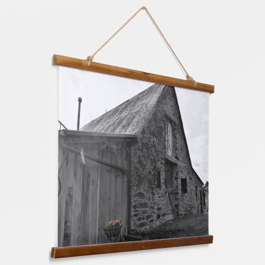 Fluisteren van het verleden hangend wandkleed (Gebogen)