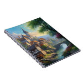 Fluisteren van het verleden, middeleeuwse stad notitieboek (Rechterzijde)