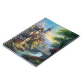 Fluisteren van het verleden, middeleeuwse stad notitieboek (Linkerzijde)