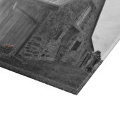 Fluisteren van het verleden snijplank (Hoek)