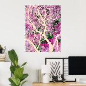 Fluisteren van het Woodland Poster (Thuiskantoor)