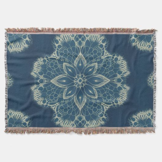 Fluisteren van Kant of betoverende Kant Omhelzing Deken (Voorkant)