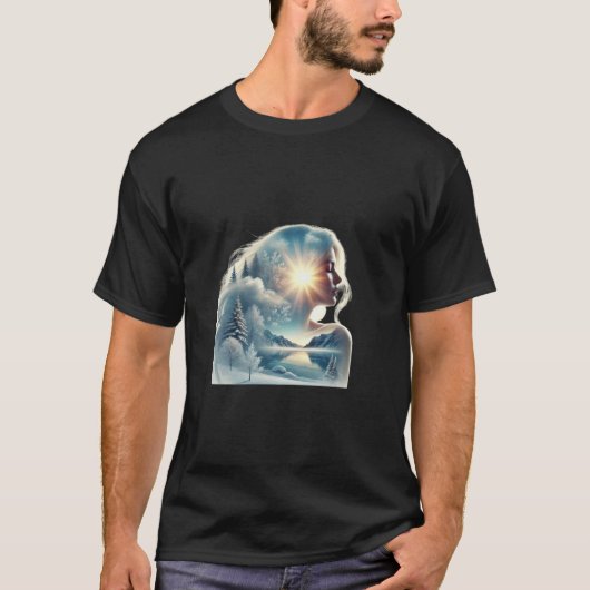 Fluisteren van Natuur T-shirt (Voorkant)