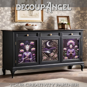 Fluisteren van Serenity - Set van 3 - Decoupage Inpakpapier Vel