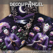 Fluisteren van Serenity - Set van 3 - Decoupage Inpakpapier Vel