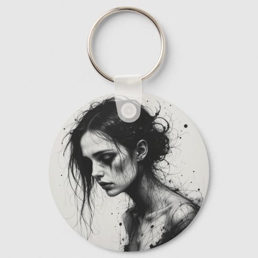 fluisteren van tijd sleutelhanger (Voorkant)