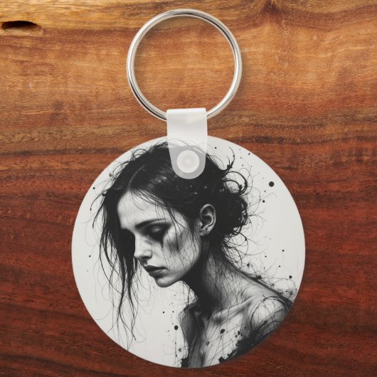 fluisteren van tijd sleutelhanger (Achterkant)