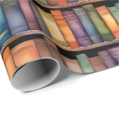 Fluisteren van Wijsheid in Waterverf Hues Cadeaupapier (Rol Hoek)