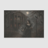 Fluisterend bij de poort tissuepapier (Voorkant)