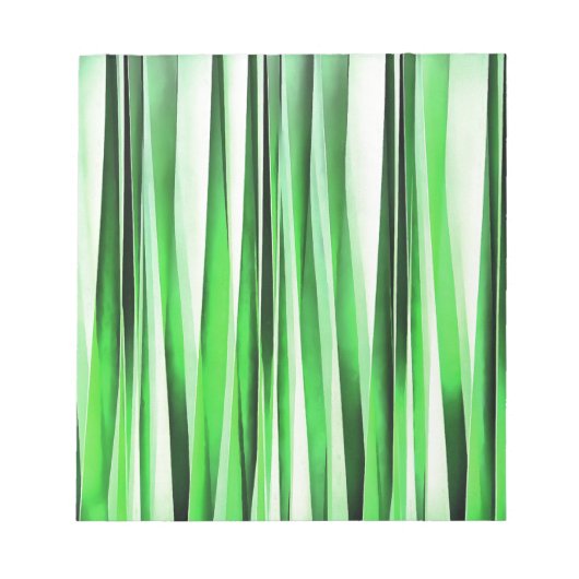 Fluisterend Groen Gras Notitieblok (Voorkant)
