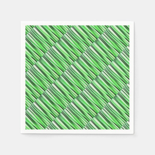 Fluisterend Groen Gras Servetten (Voorkant)