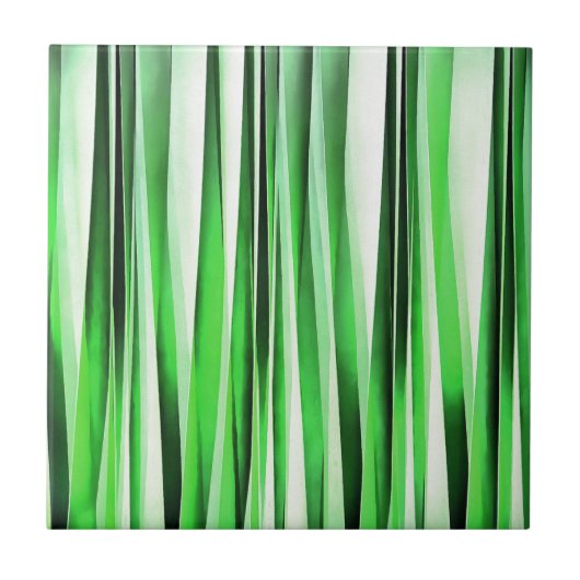 Fluisterend Groen Gras Tegeltje (Voorkant)