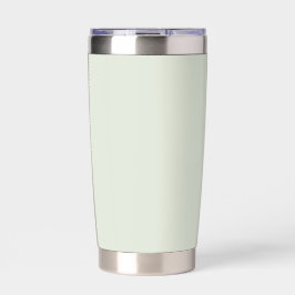 Fluisterend groene effen kleur geïsoleerde drinkbeker