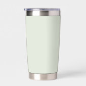 Fluisterend groene effen kleur geïsoleerde drinkbeker (Rechts)