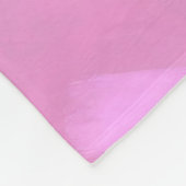 Fluisterend in roze fleece deken (Hoek)