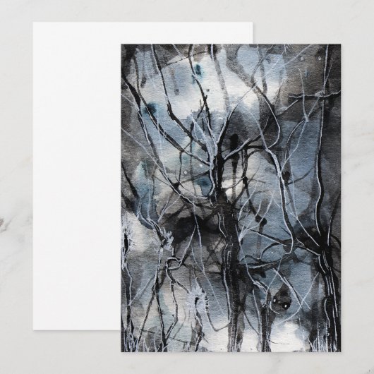 Fluisterend Kaart (Voorkant / Achterkant)