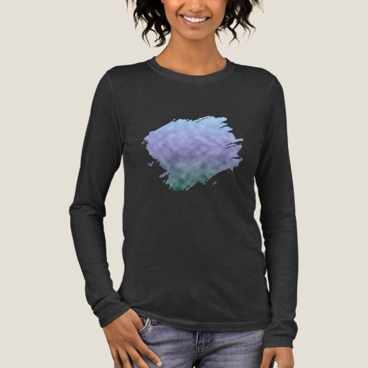 Fluisterend Pastel Dal Tri-Blend Shirt (Voorkant)