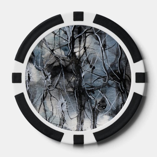 Fluisterend Poker Chips (Voorkant)