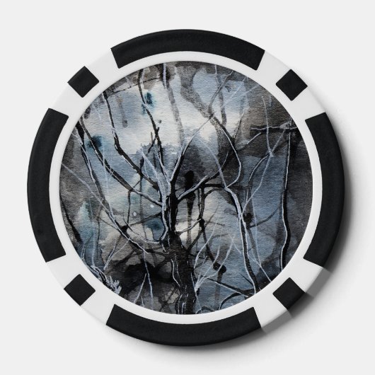 Fluisterend Poker Chips (Achterkant)