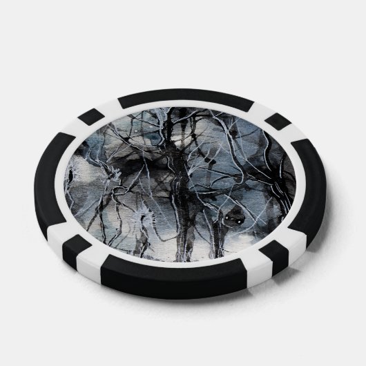 Fluisterend Poker Chips (Enkel)