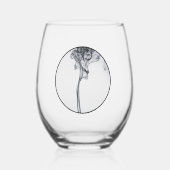 Fluisterend rook Stemless wijnglas Wijnglas Zonder Voet (Voorkant)