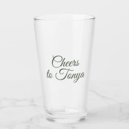 Fluisterend Weiland - Vrolijke Boodschap Glas